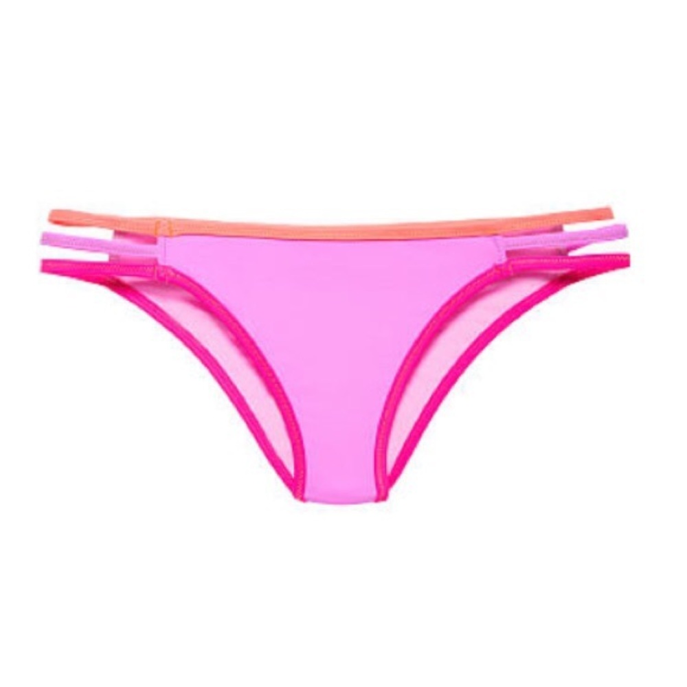 Victoria's Secret strappy cheeky swim bottoms